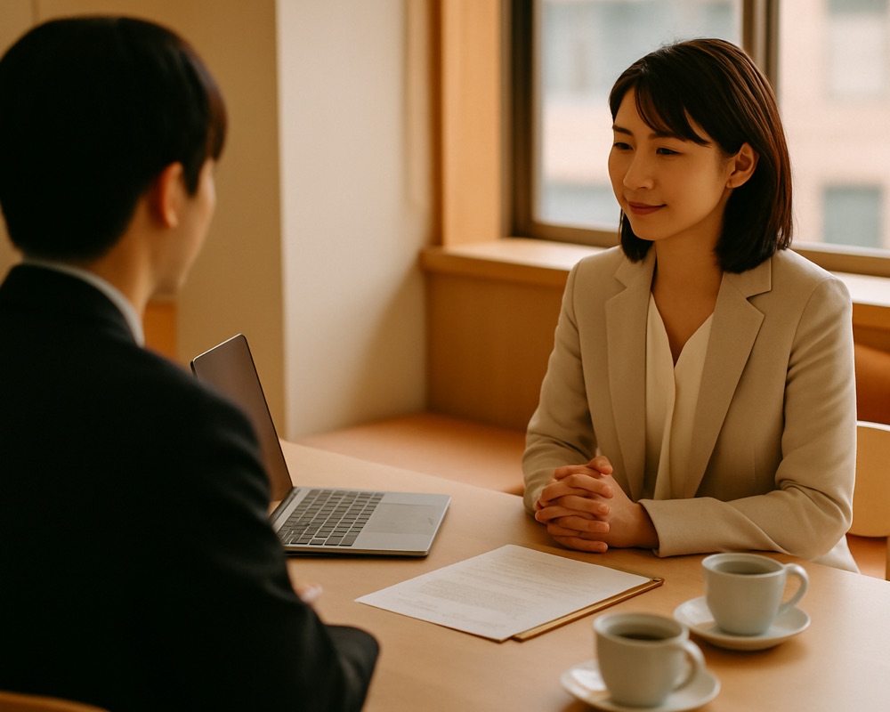 キャリア面談の様子